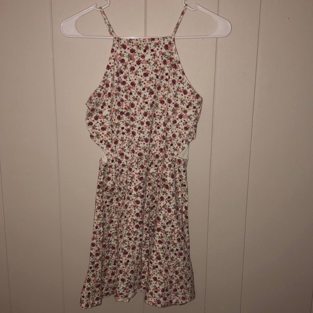 Dress by garage